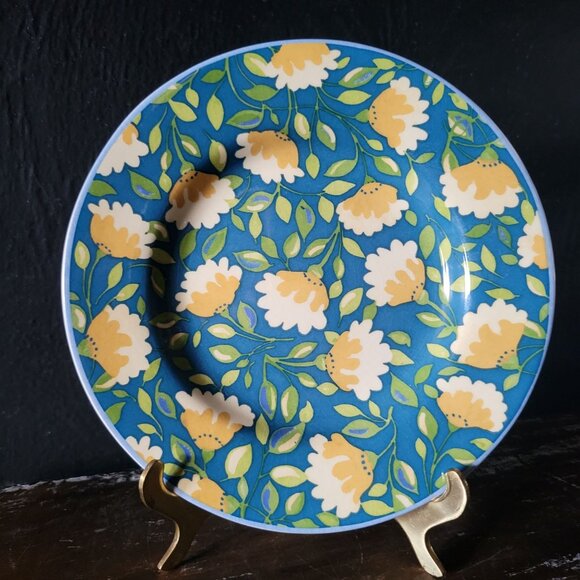 Set of 4 Kim Parker Home by Spode Chicory Hymn Dessert Plates Floral Pattern - Picture 5 of 7